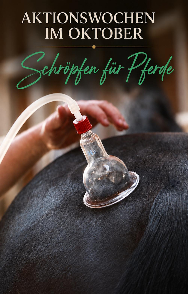 Poster Pferdeschröpfen
